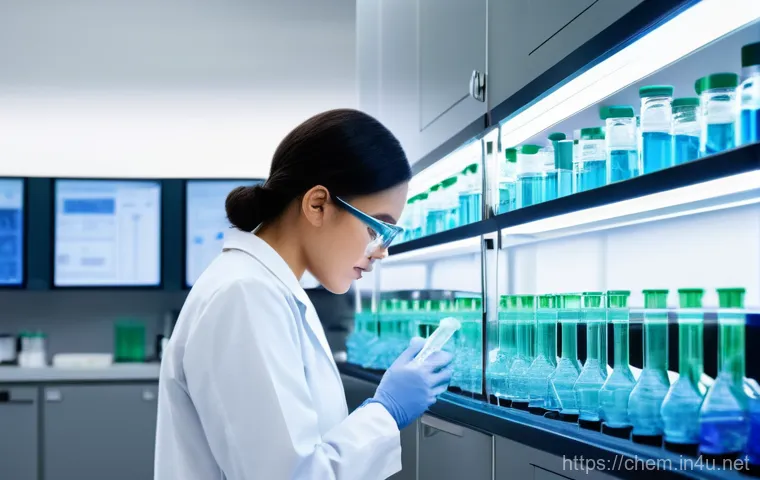 유기화학의 산업적 응용 - **Image Prompt: The Molecular Sponge for a Sustainable Future**
    A visually stunning, futuristic ...