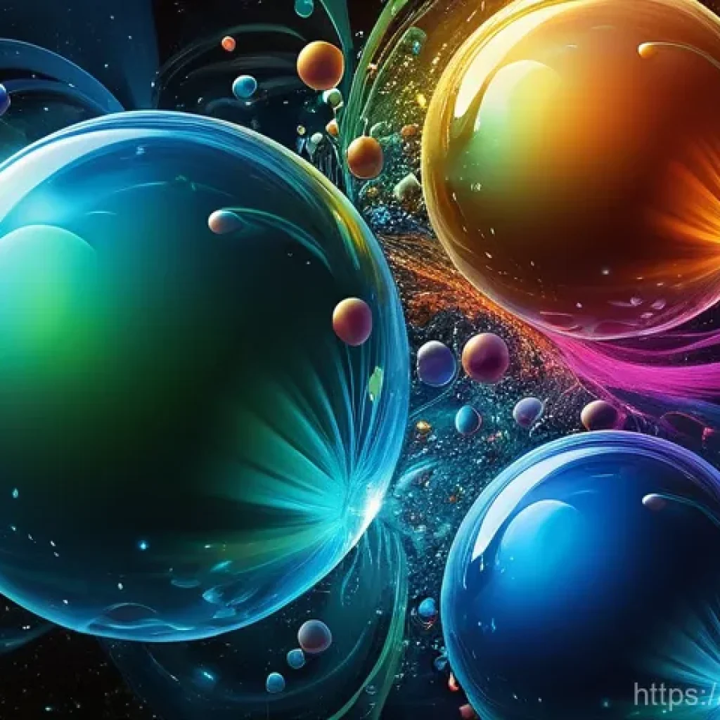 화학 평형 - **Dynamic Equilibrium: A Molecular Dance of Balance**
    An artistic and scientific representation ...